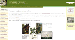 Desktop Screenshot of intaglio-fine-art.com